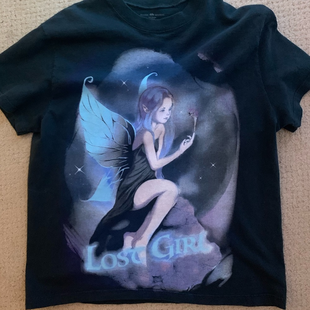 Brandy melville lost girl graphic tee